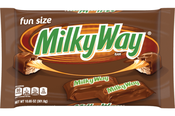 Nutrition facts milky way fun size